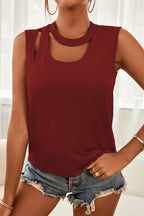 Cutout Sleeveless Top (14)