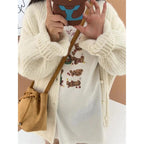 Brown Suede Shoulder Bag Simplicity Retro photo 5