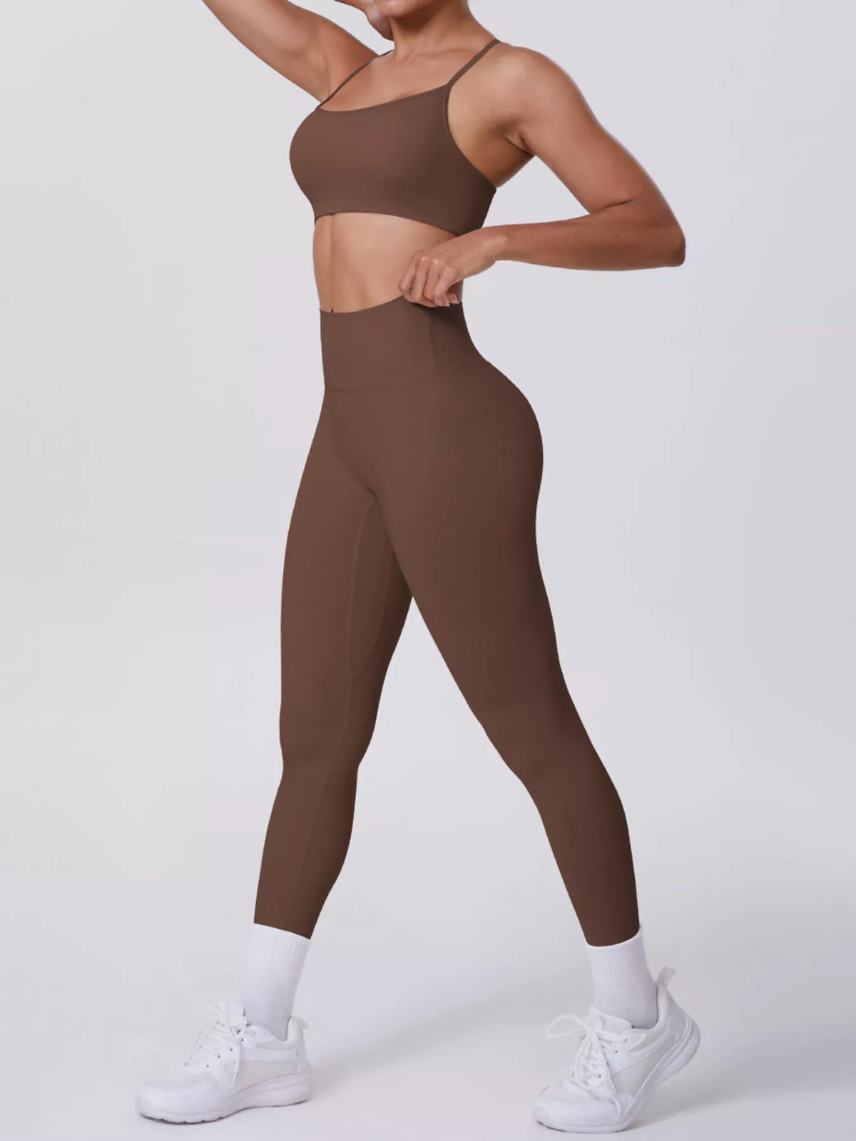 Criss-cross Back Cami Leggings Active Set (12)