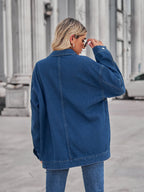Button Up Long Sleeve Denim Jacket (24)