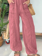 Full Size Wide Leg Spaghetti Strap Jumpsuit Plus (3)