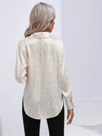 Leopard Collared Neck Long Sleeve Shirt (9)