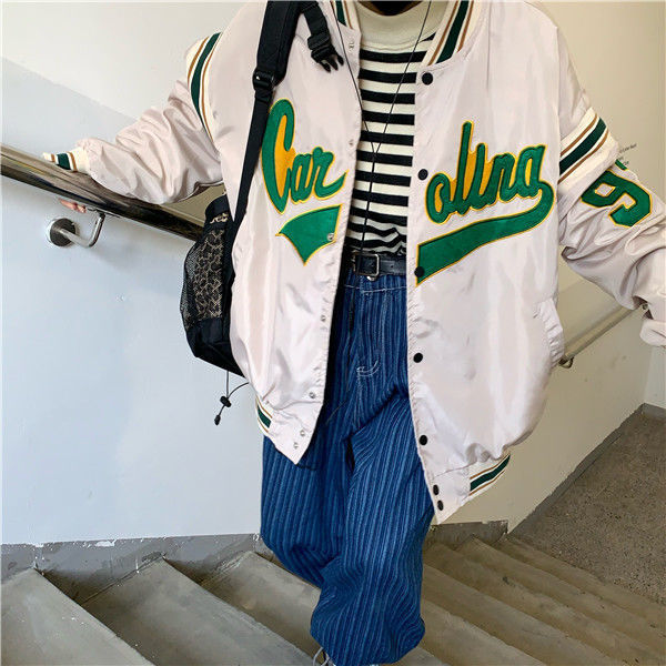 Vintage Harajuku Jacket Hip Hop Loose photo 20
