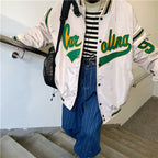 Vintage Harajuku Jacket Hip Hop Loose photo 20