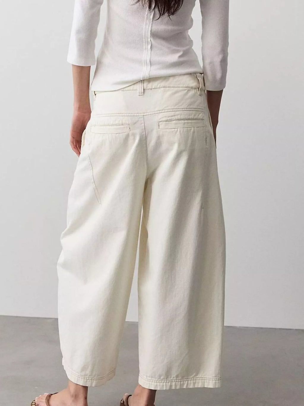 Wide-leg Cropped Jeans (13)