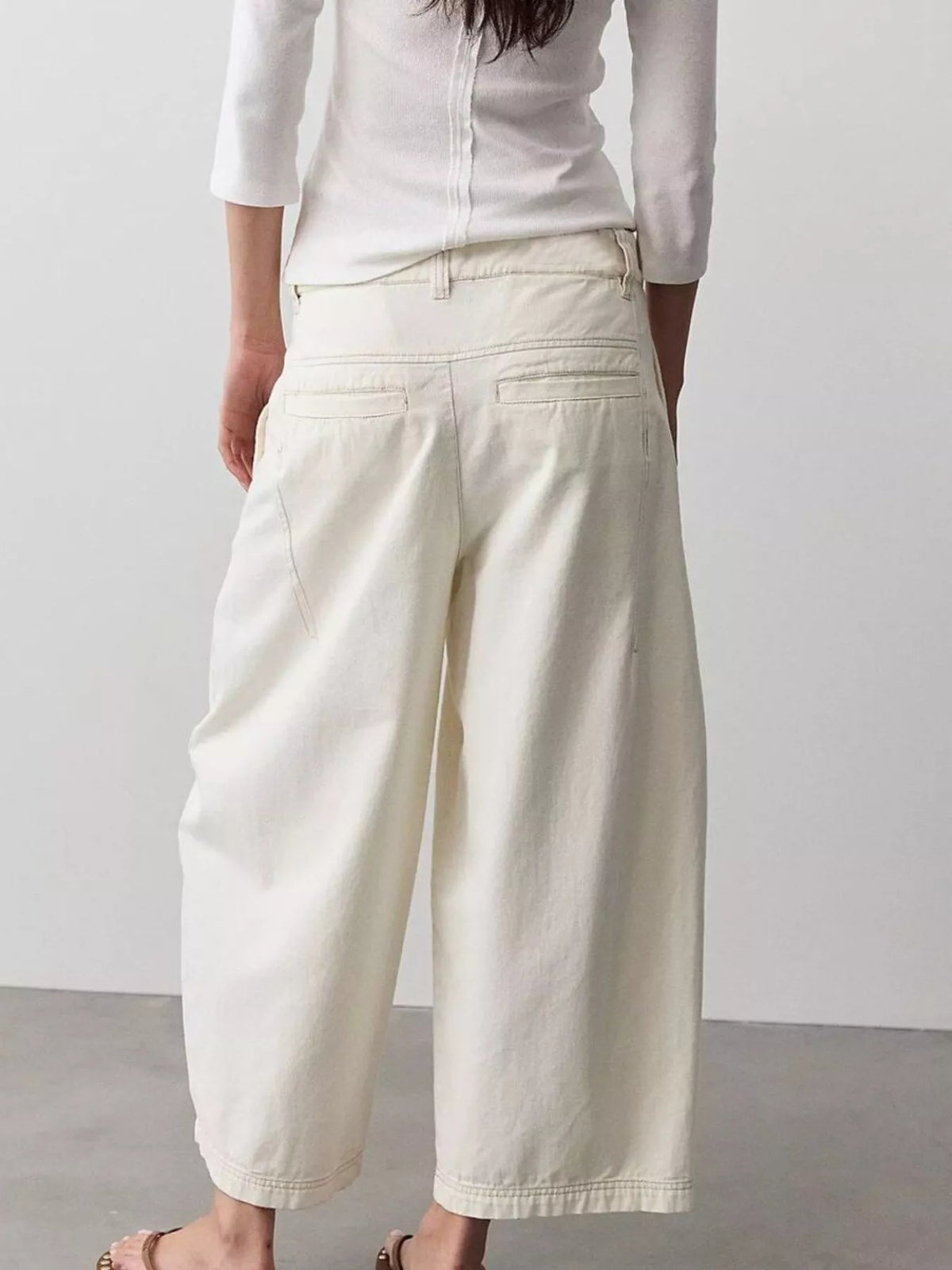 Wide-leg Cropped Jeans (13)