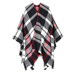 Belt Cashmere Cape variant CJNSSYCS04810-Plaid black and white