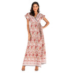 V-neck Split Dress photo 3