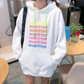 Loose Oversized Hoodie variant CJNSSYWY04944-White-One size