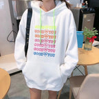 Loose Oversized Hoodie variant CJNSSYWY04944-White-One size
