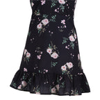 Printed V-neck Dress photo 3