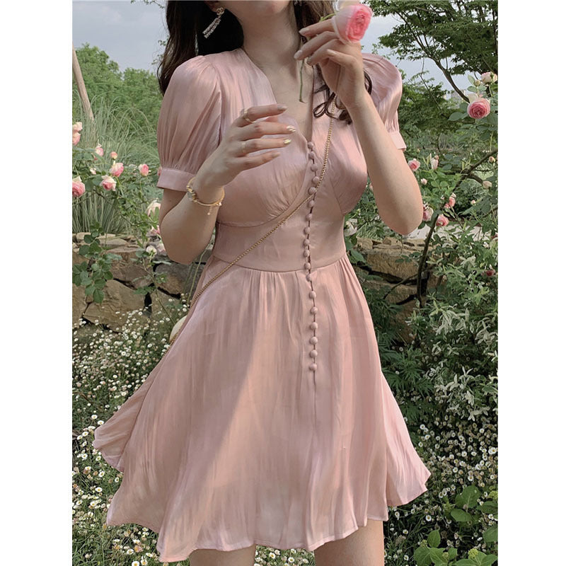Silk Satin Dress photo 1