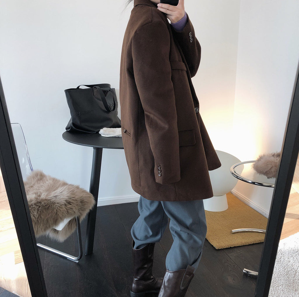 Oversized Wool Blazer photo 3