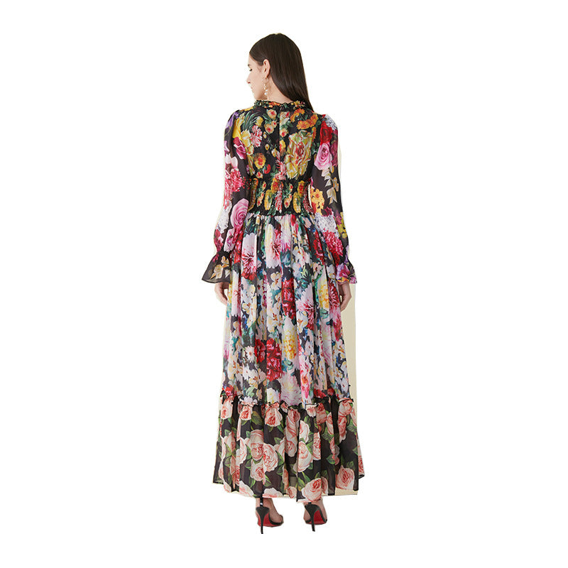 Printed Dress Maxi photo 1