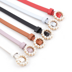 Faux Leather Pearl Belt photo 3