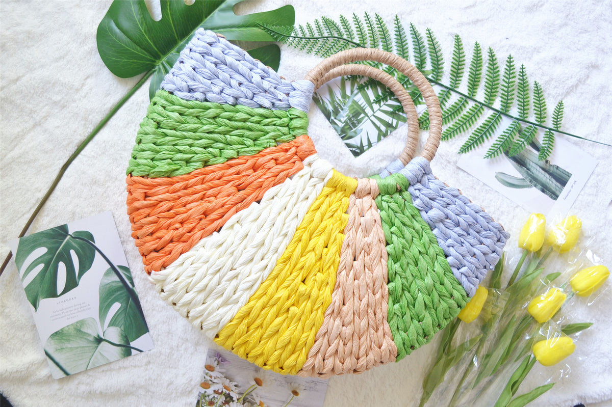 Mixed Woven Bag photo 5