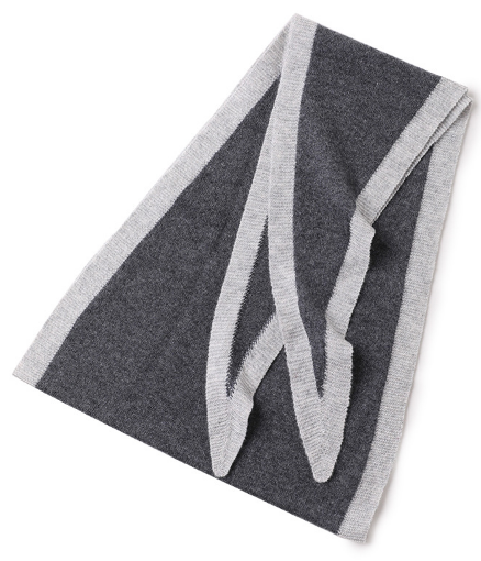 Cashmere Knitted Scarf photo 8