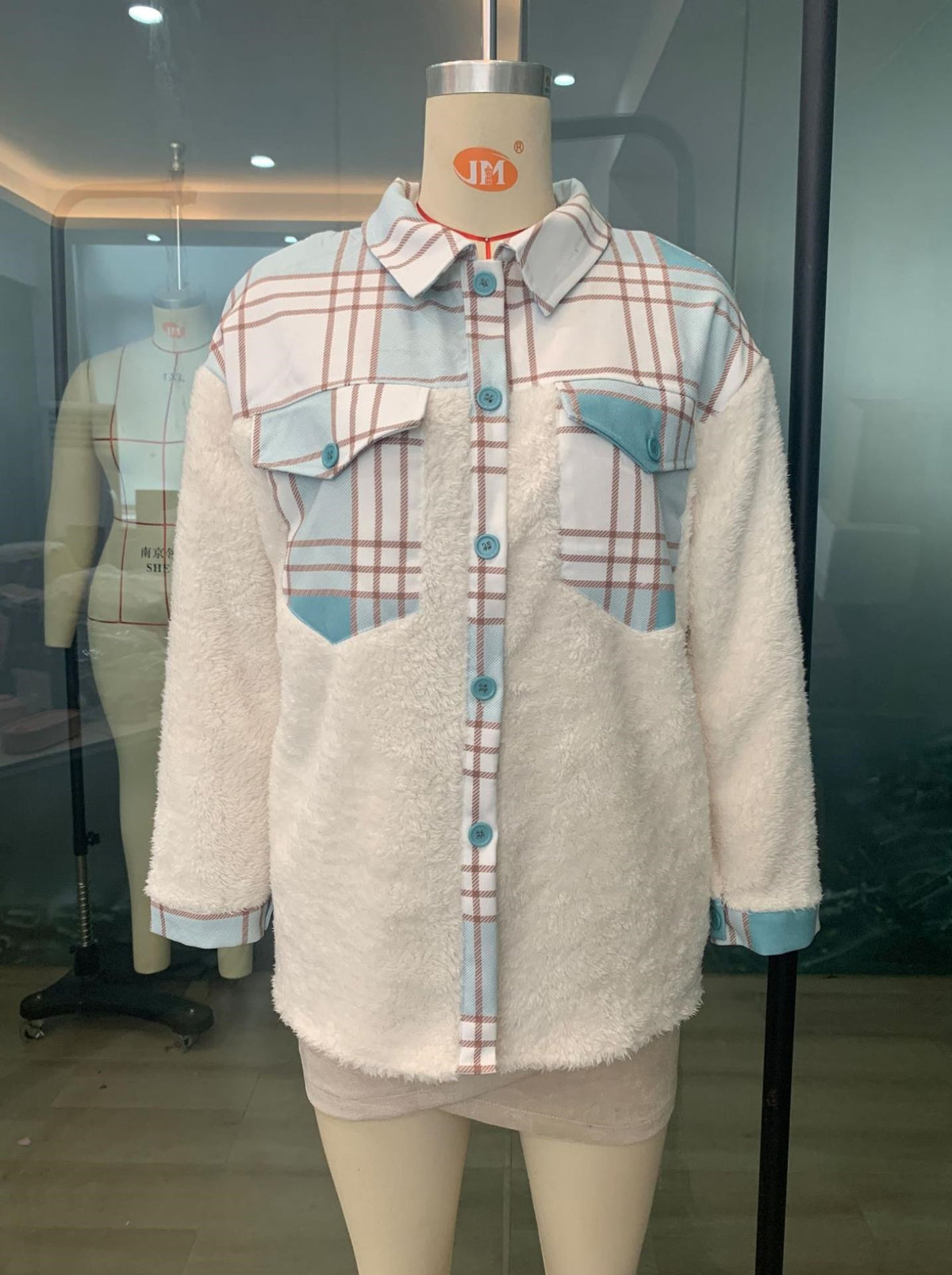 Jacket Christmas Mesh Cashmere photo 3