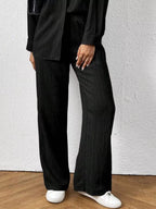 Button Up Long Sleeve Shirt Pants Set (8)