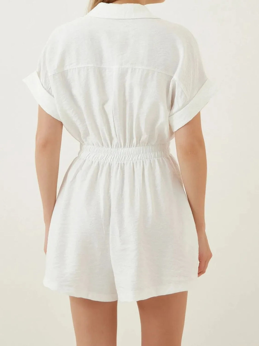 Johnny Collar Short Sleeve Romper (10)