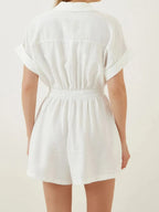 Johnny Collar Short Sleeve Romper (10)