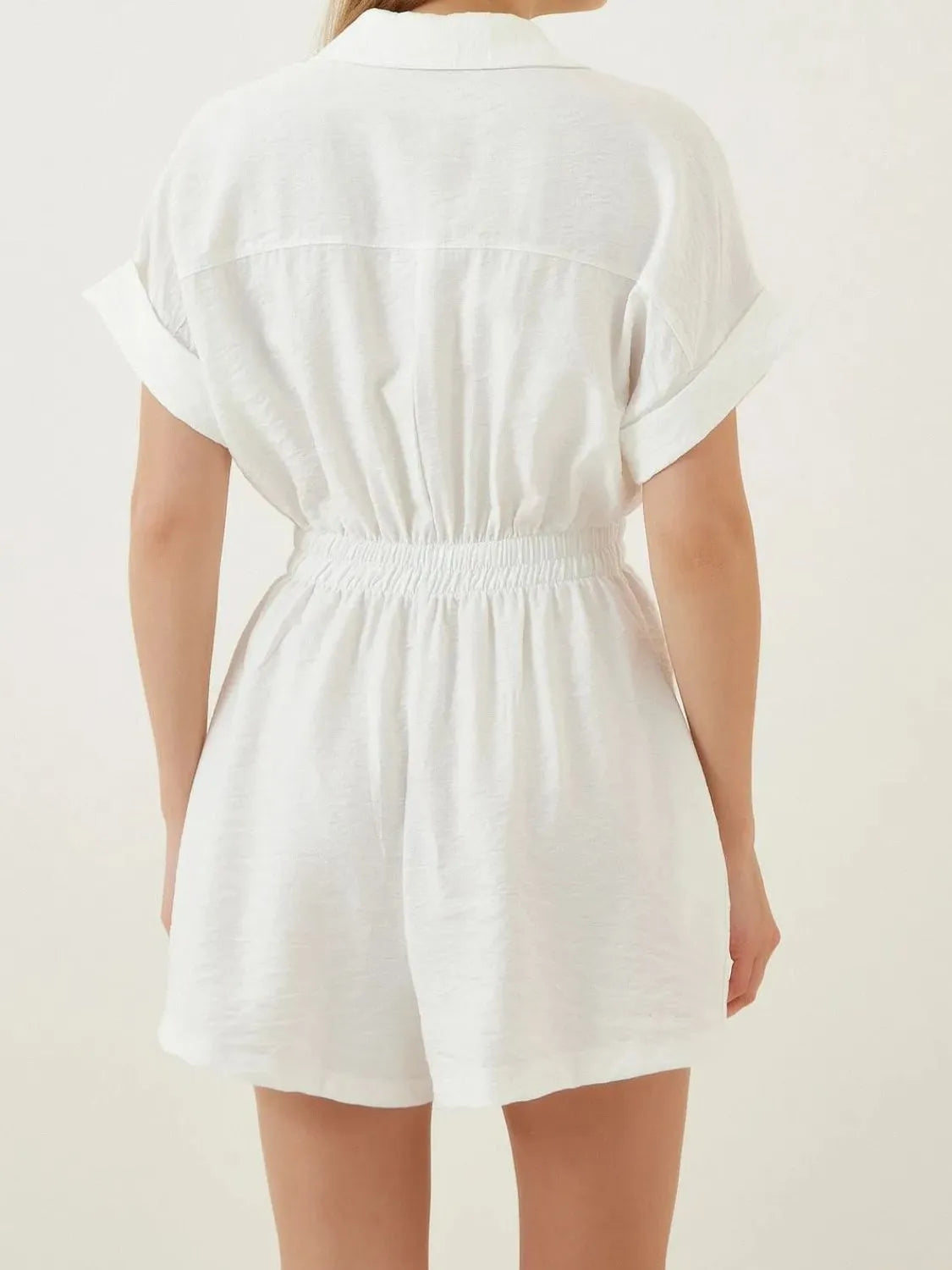 Johnny Collar Short Sleeve Romper (10)