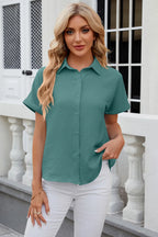 Button Up Short Sleeve Shirt (14)