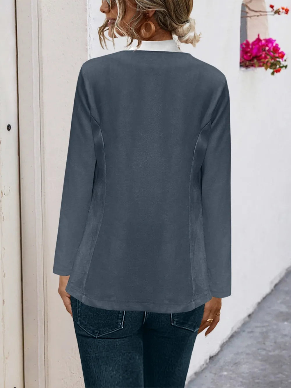 Open Front Long Sleeve Cardigan (6)