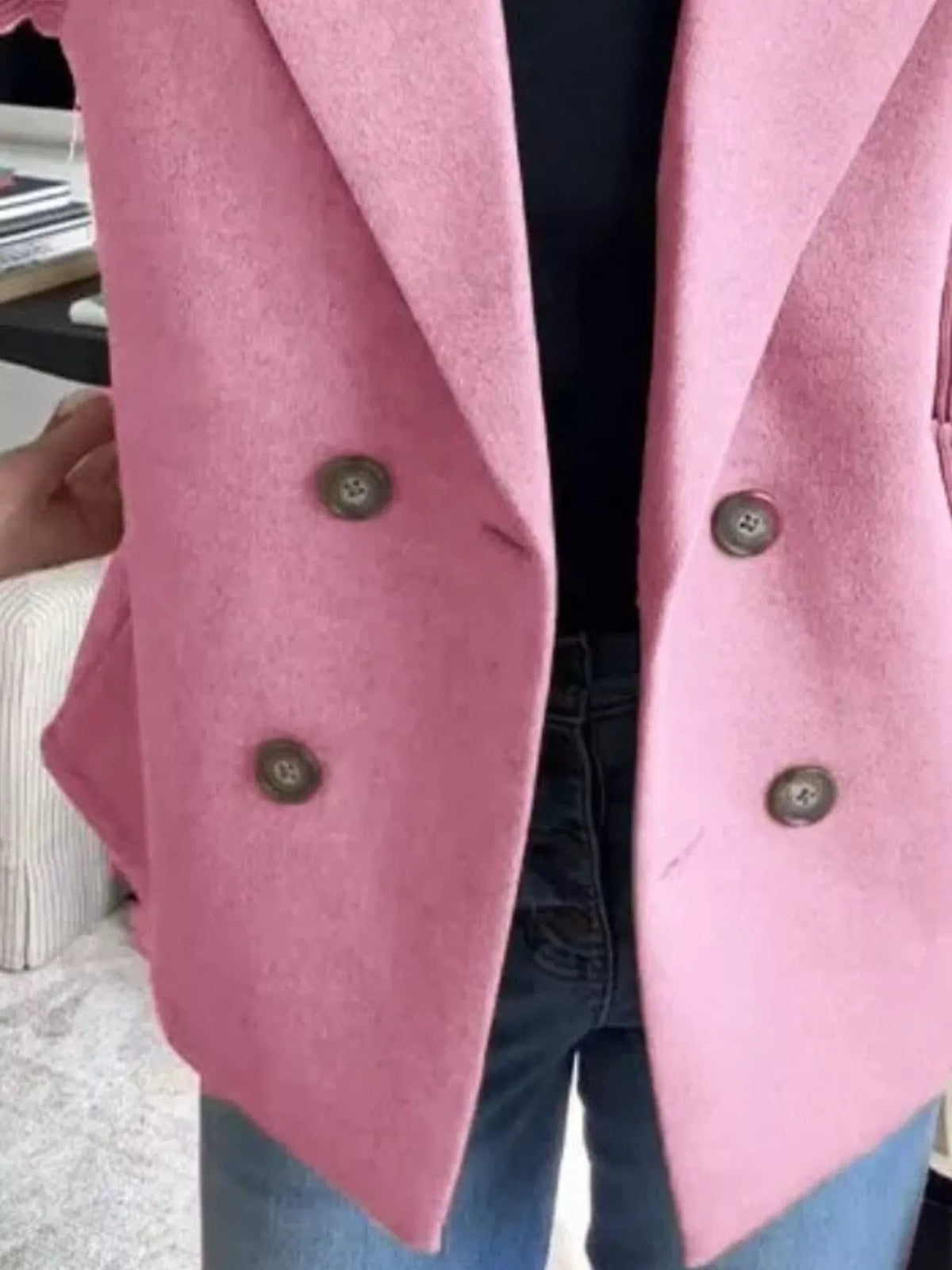 Full Size Knitted Blazer (23)