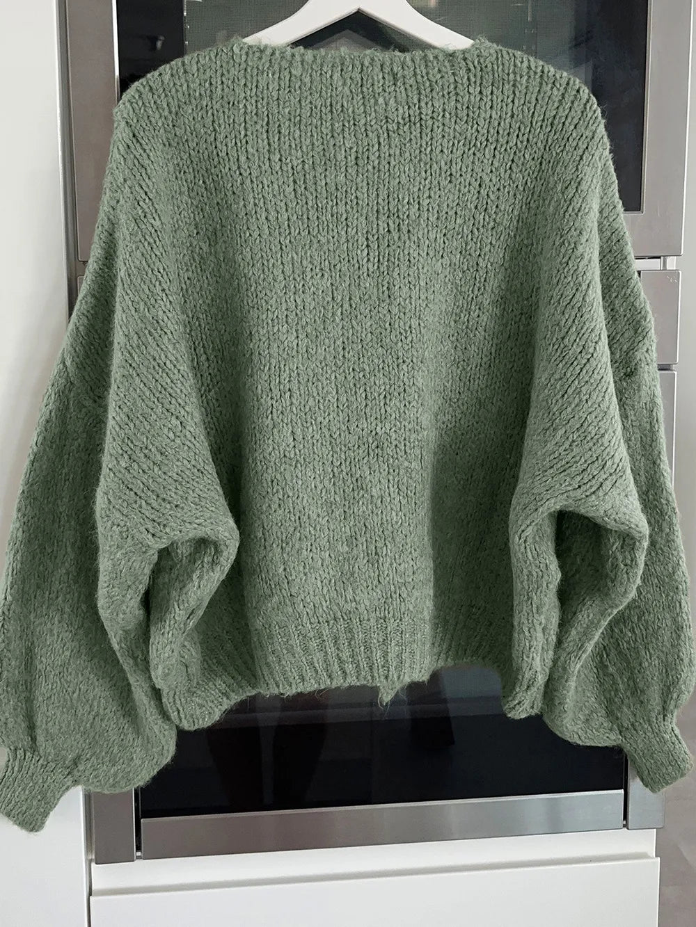 Tied Long Sleeve Dropped Shoulder Cardigan (8)