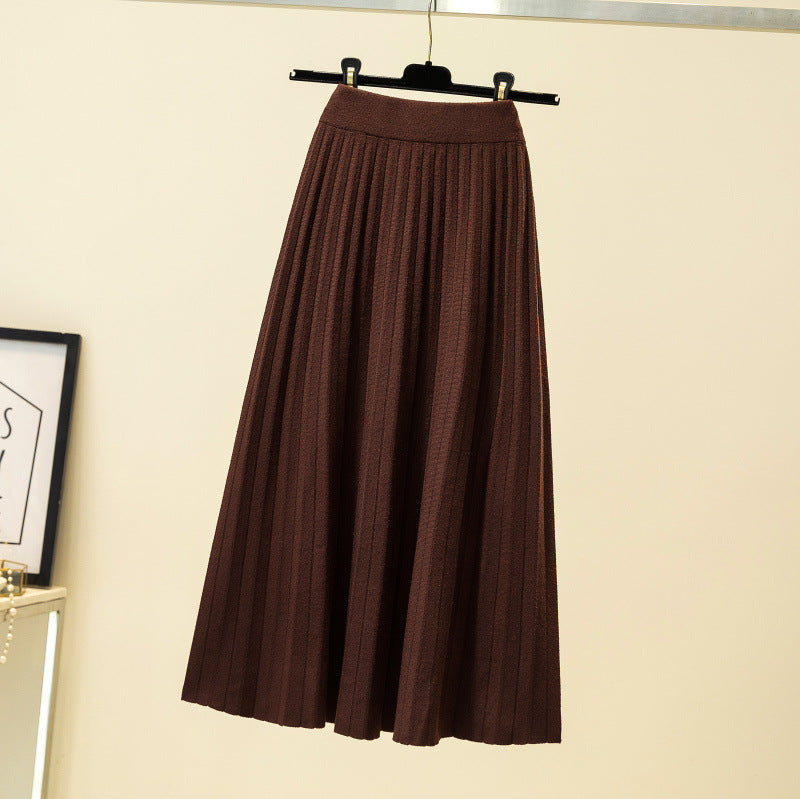 Mid-length Pleated Skirt photo 1
