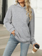 Kangaroo Pocket Long Sleeve Hoodie (3)