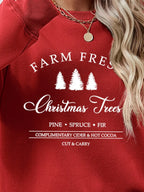 Graphic Round Neck Dropped Shoulder Sweatshirt (3)