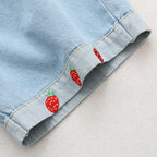 Strawberry Loose Wide-leg Jeans photo 11