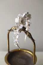 Bridal Simple Ceramic Flower Headband photo 3