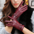 Gloves variant CJNSFSST00175-Dark Red