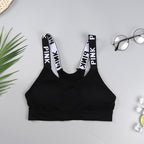 Pink Sports Bra variant CJNSNYWX01372-Black-Onesize