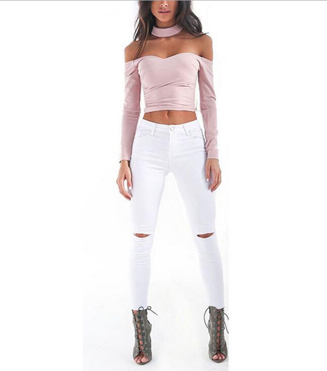 Ripped Skinny Jeans variant CJNSXZDD00247-white-XL|CJNSXZDD00247-white-M|CJNSXZDD00247-white-L|CJNSXZDD00247-white-S|CJNSXZDD00247-white-XXL