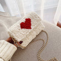 Plush Shoulder Bag variant CJBHNSNS25856-Khaki