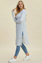 Full Size Open Front Longline Cardigan (12)