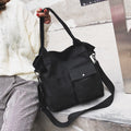 Canvas Big Bag Shoulder variant CJBHNSNS08391-black