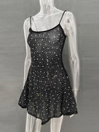Rhinestone Decor Mini Cami Dress (12)