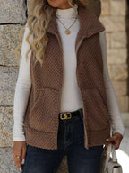 Zip-up Vest Coat (5)