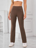 High Waist Active Pants Pockets (21)