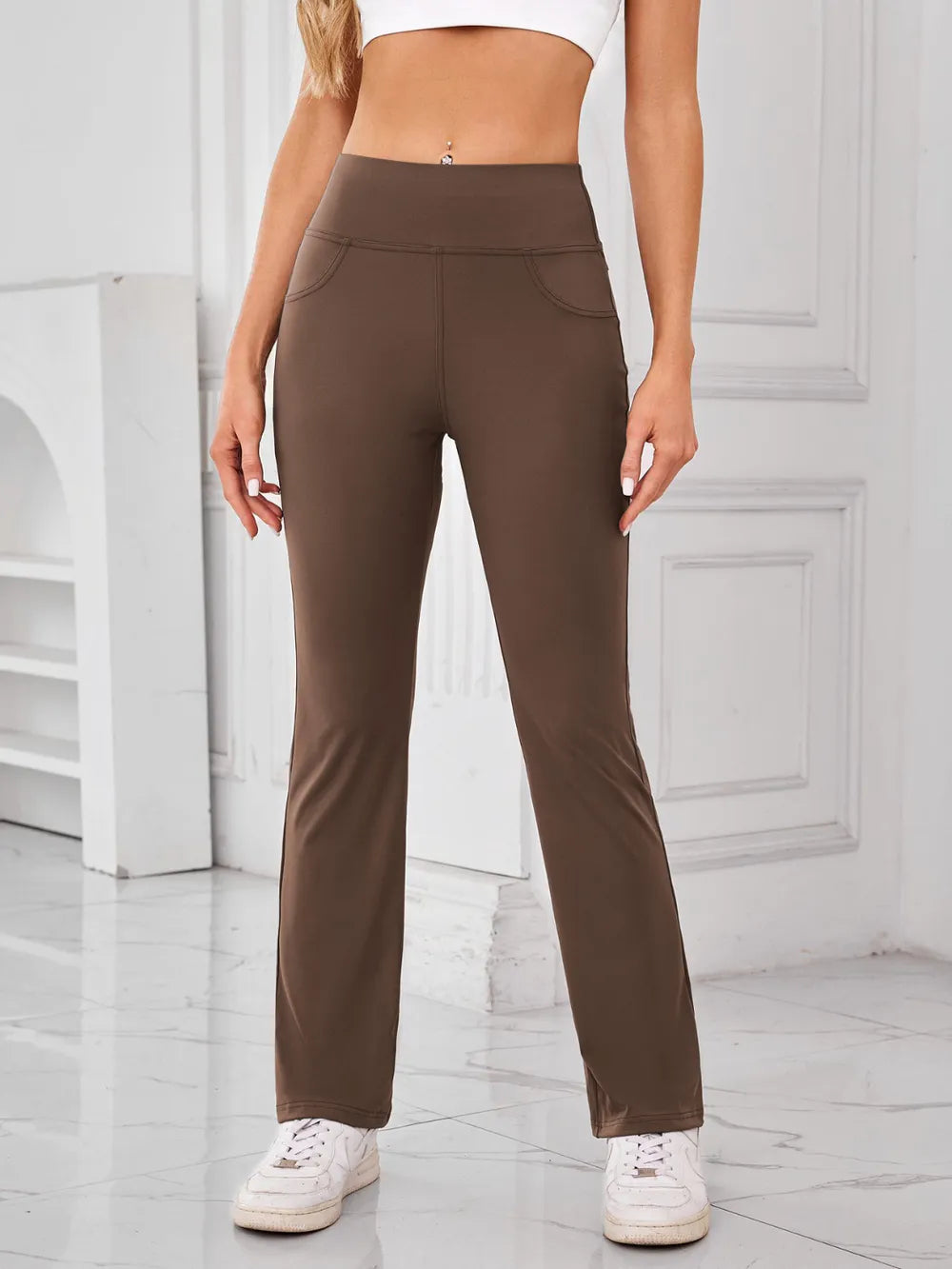 High Waist Active Pants Pockets (21)