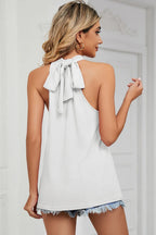 Tied Grecian Neck Tank (8)
