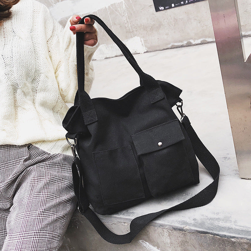 Canvas Big Bag Shoulder photo 4