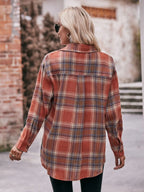 Plaid Button-down Long Sleeve Shirt (15)