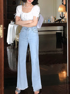 Loose High-rise Jeans variant CJNSXZNZ00970-Blue-S|CJNSXZNZ00970-Blue-M|CJNSXZNZ00970-Blue-L