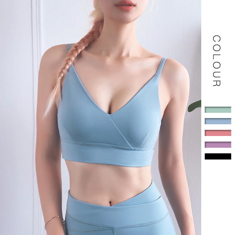 Breathable Sports Bra variant CJNSNYWX01150-Blue-L|CJNSNYWX01150-Blue-M|CJNSNYWX01150-Blue-S|CJNSNYWX01150-Blue-XL